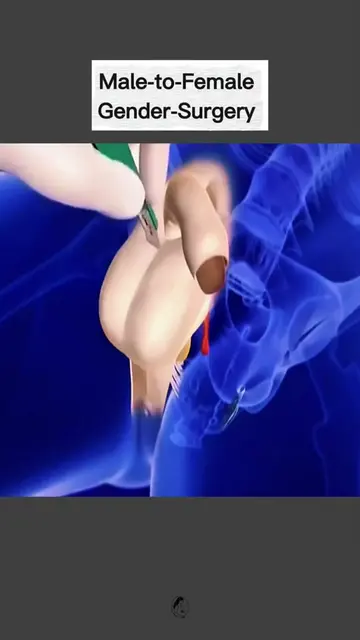 Male-to-Female Gender-Surgery.  #LearnOnTikTok #educationalpurposesonly 