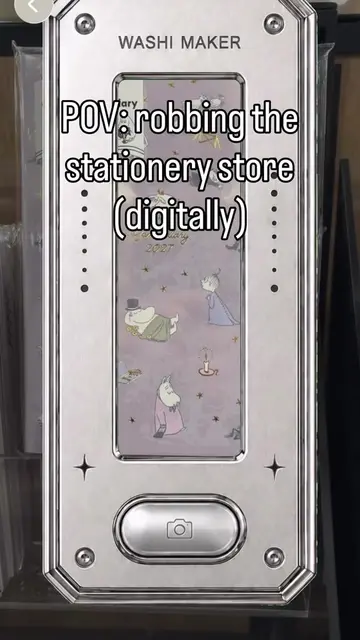 I built a calendar app that lets you create stickers and washi tape with your ca
