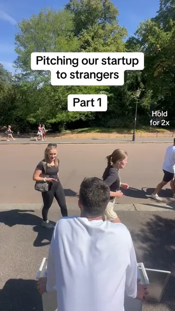 Pitching our startup to strangers. Part 1.