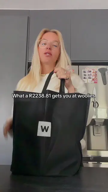 What a R2238.81 gets you at @Woolworths SA #groceries #groceryshopping #groceryh