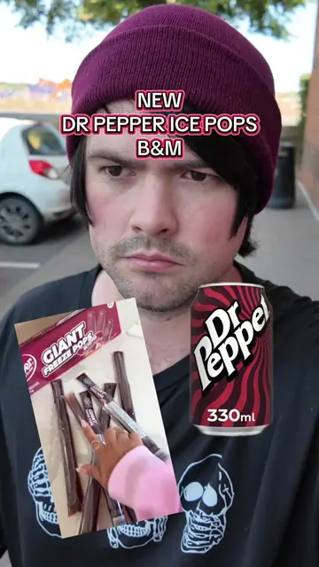 Can we find the new DR PEPPER ICE POPS in b&m #drpepper #icepops #bandm #new 