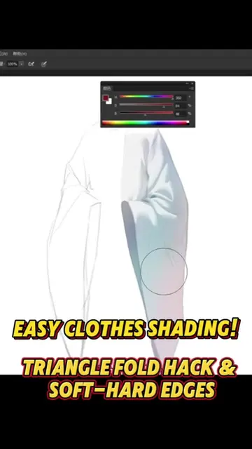 Easy Fabric Cel Shading Trick! | How to Paint Clothes & Folds 📌 Original Video 