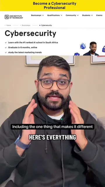 A good Cybersecurity course shouldn’t just teach you hacking. It should teach yo