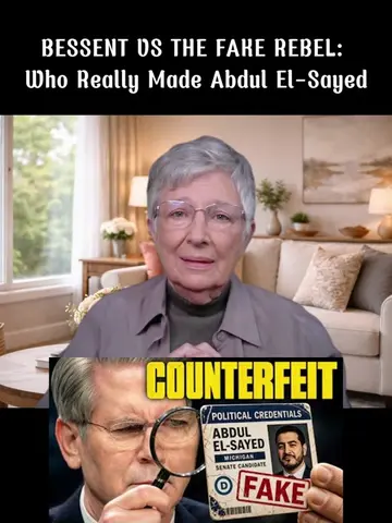 BESSENT VS THE FAKE REBEL: Who Really Made Abdul El-Sayed #prometheanupdates #Tr