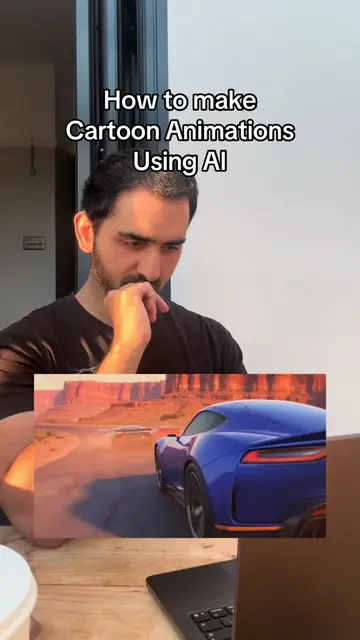 How to make cartoon animations all using AI #ai #animation 