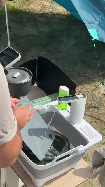 Your campsite deserves running water. 💧 🌍 campinglab.eu #campinglab #campingsi
