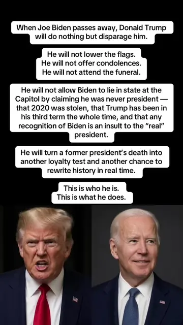 #fyp#usa🇺🇸#fyp#elonmusk#trump When Joe Biden passes away, Donald Trump will do