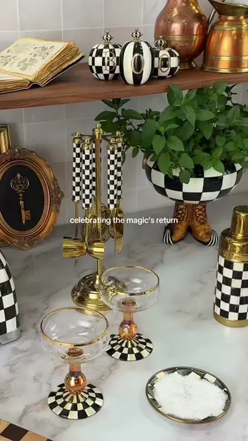 Magic, Mayhem, and Midnight Margaritas! 🍋‍🟩 our MacKenzie-Childs x PRACTICAL M