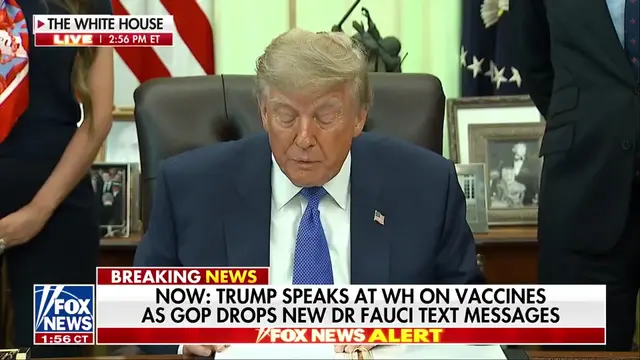 BREAKING: President Trump moves to reshape childhood vaccine recommendations, ce
