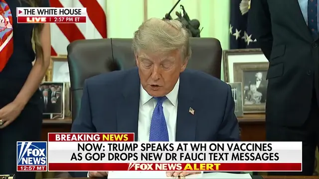 NEW: Trump announces vaccines for hepatitis B, COVID-19 and influenza, among oth
