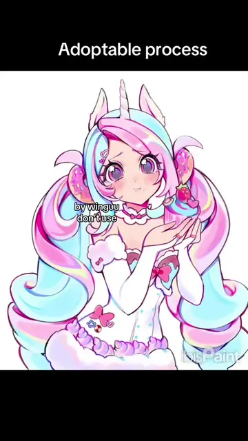 #CapCut Adoptable process already sold #fyp #art #speedpaint #digitalart 