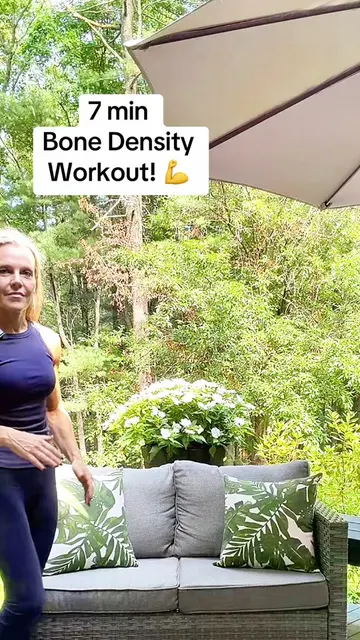 7 minute Bone Density Workout!  3 exercises.  3 rounds.  Rest 1 min in between r