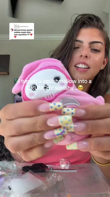 Replying to @SquishMallowGoddess Let’s turn a @Squishmallows squishy because app