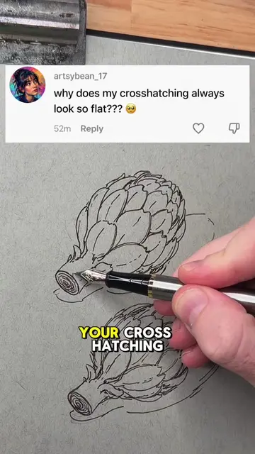 Tap the link in my bio to start the drawing drills course.  If your crosshatchin