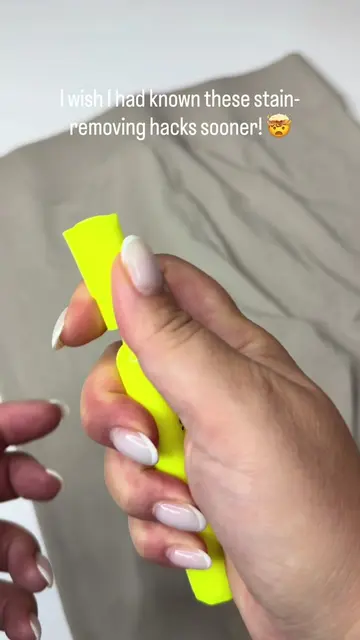 Clean Hacks 🧼 I wish I had known these stain-removing hacks sooner! #lifehacks 