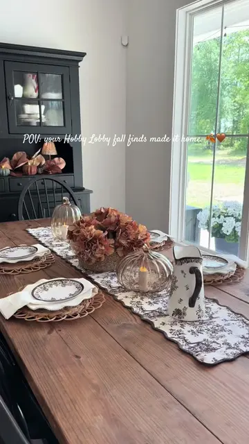 A few Hobby Lobby fall finds + an afternoon spent making home feel a little cozi