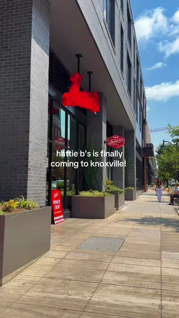 my hot chicken loving heart is happy ❤️‍🔥 #knoxville #tennessee @Hattie B's #fy