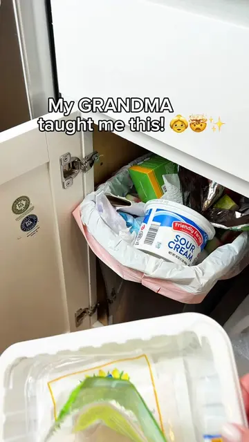 My GRANDMA taught me this! 🤯 A simple cleaning hack I always use before throwin