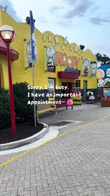 Snoopy overload is an UNDERSTATEMENT at Dorney Park’s Snoopy Boutique! 🐶 So man