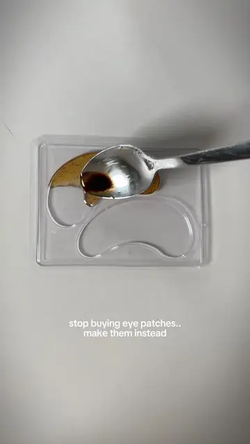 Stop buying eye patches when you can make your own at home Coffee eye patches re