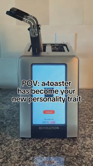 My toaster makes pepperoni pizza paninis now, so I guess we’re really living in 