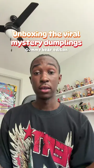 Unboxing the new mystery dumplings from RMS ( Gummy bear edition ) 😮 #unboxing 