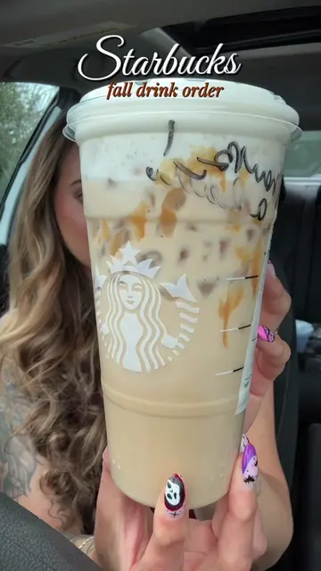 the best starbucks fall drink order for your next starbucks run 🥰🎃🍂 so ready 