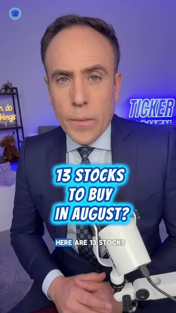 13 stocks to buy in August? #investing JPMorgan put together a list of stocks to
