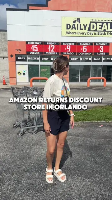 I shopped an Amazon Returns Discount store in Orlando It’s called Daily Dealz, a