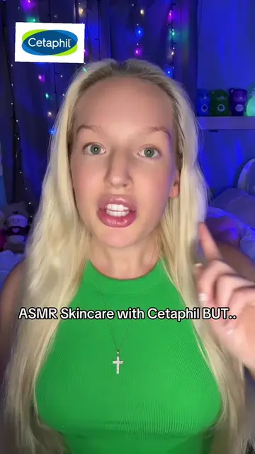 ASMR skincare with Cetaphil BUT it’s paper!📄💙💚@cetaphilcanada #artofcetaphil 