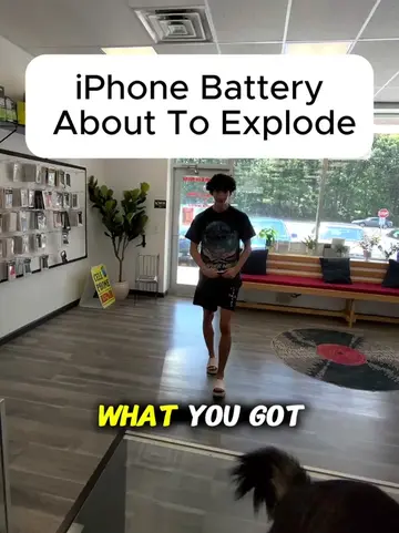 🚨iPhone Battery About To Explode!! Are you having a tech problem? We accept mai