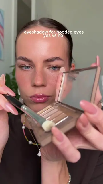 the easiest everyday eyeshadow look🤍 used: @Laura Mercier bronzer @BK Beauty Br