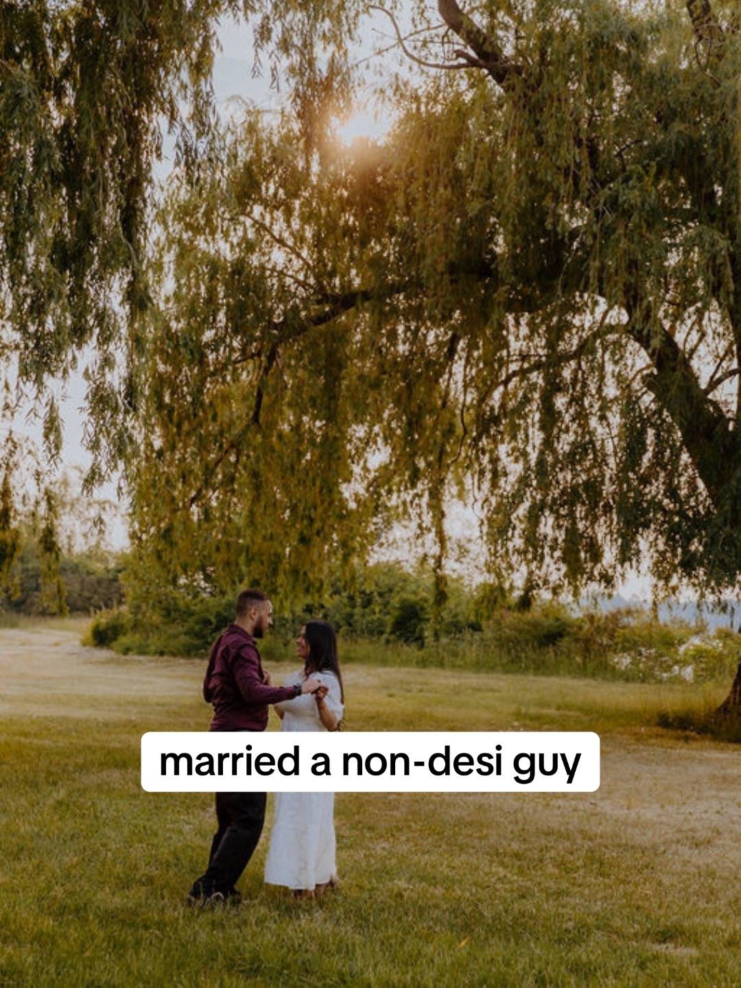 he actually learned the lyrics to impress ✨ #desi #interracialcouple #marriage 