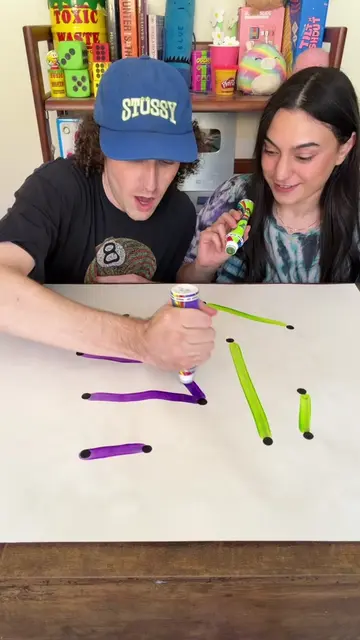 TRIANGLE WAR😈 (Green💚 vs Purple💜) #GameNight #challenge #games #coupleschalle