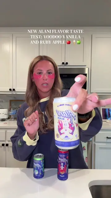 Alani outdid themselves this time 🤭 #alanitastetest #alani #voodoovanilla #ruby