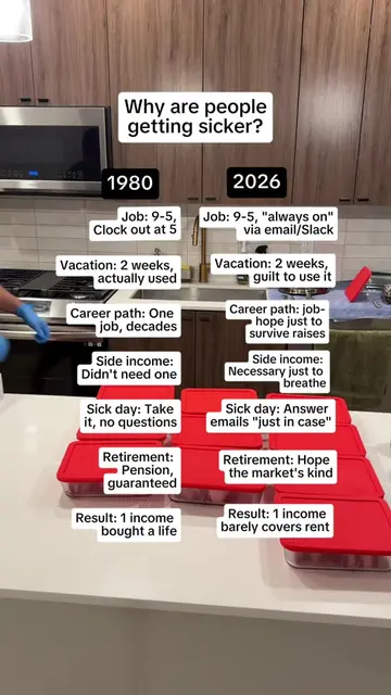 The system trained you to trade your health for a paycheck that doesn't even kee