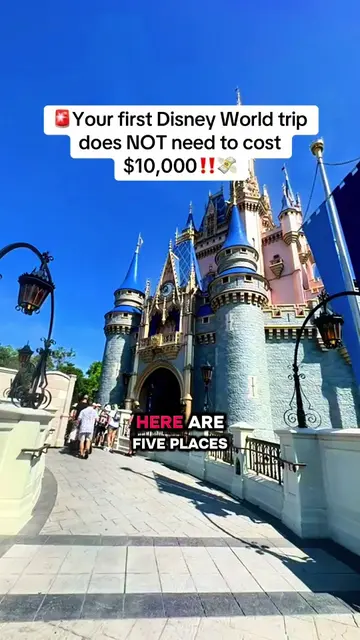 Your first Disney World vacation does NOT have to cost $10,000. 🏰💸 There are s