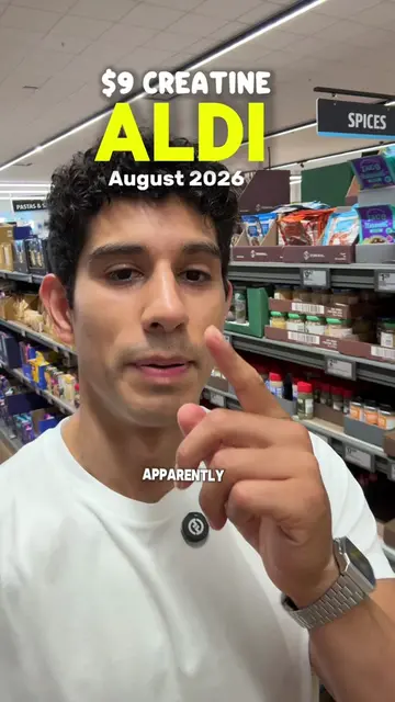 Reviewing the new creatine at @ALDI USA in August 2026 in this video, I review t