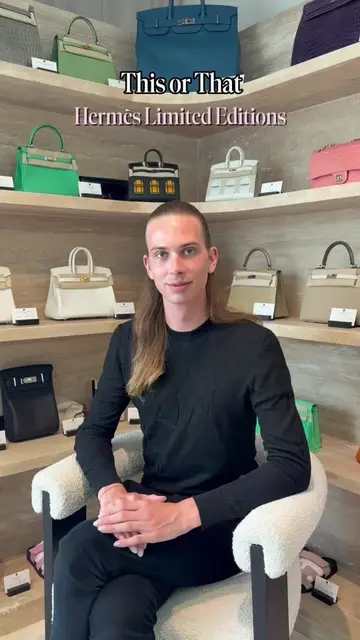 This or That - Hermès Limited Edition   Nothing tests your morals quite like two