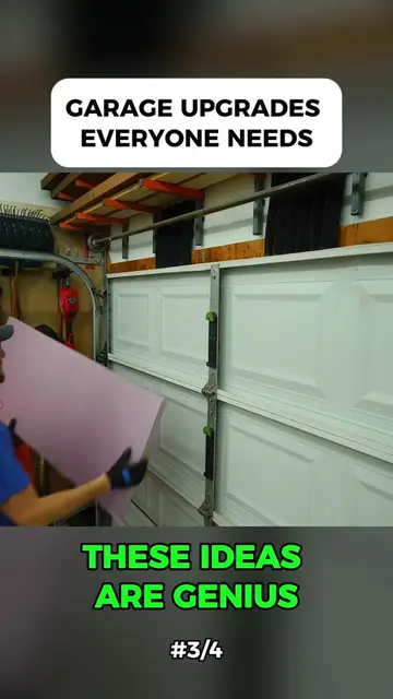 15 Garage Upgrades Everyone Needs. (3/4) #GarageDoorRepair #DIYHomeRepair #FixIt