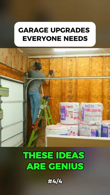 15 Garage Upgrades Everyone Needs. (4/4) #GarageDoorRepair #DIYHomeRepair #FixIt
