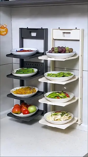 Must-have food prep tool, layered design, easy access to ingredients.#KitchenHac