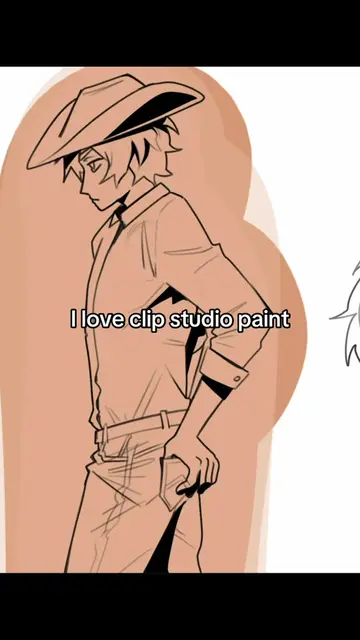The brush is “erase along edge” I love csp sm guys I will glaze it till the day 
