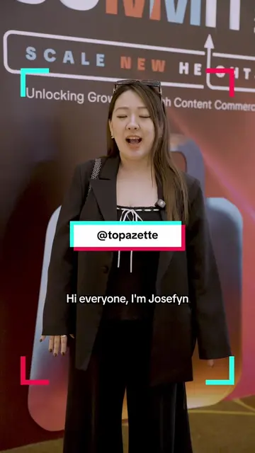Josefyn, founder of  @topazette , keeps it stylish and real as she shares insigh