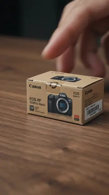 Tiny Canon EOS R5 Mark II Unboxing 🤯📸A professional Canon camera… shrunk to ju
