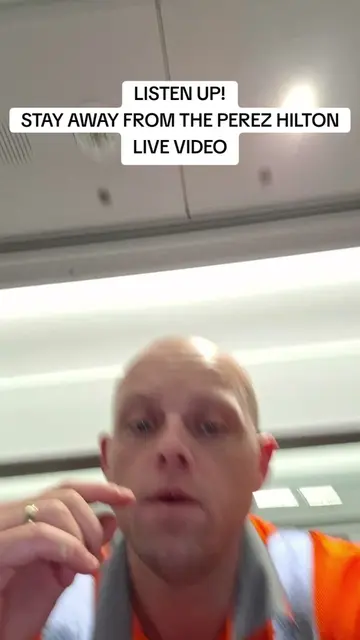 Stay away from the perez hilton video its absolutely disturbing #perezhilton #ti