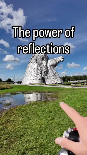 Using reflections can make your pictures so much more interesting! It doesn’t ha