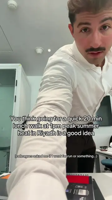 Never again, learned my lesson lol          #riyadh #saudiarabia🇸🇦 #officelife