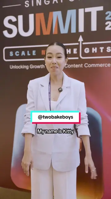 Sprinkling something sweet into your day! 🍰 ✨ Kitty, founder of  @Twobakeboys ,
