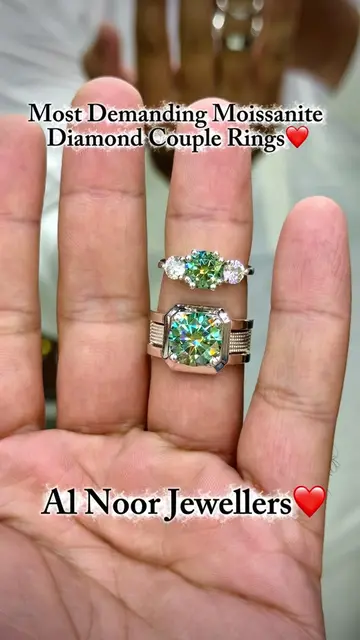 Most Demanding Moissanite Diamond Couple rings ❤️#fyu🥰🥰🥰❤❤❤🤗🤗🤗🦁🦁🦁🌺🌺🌺